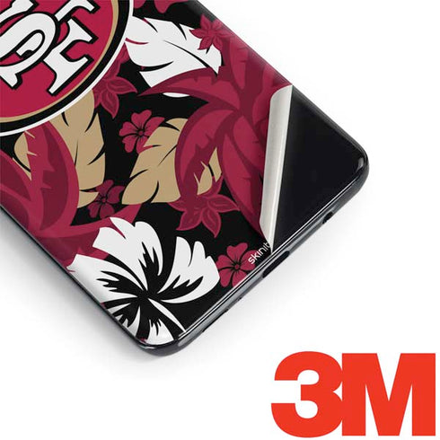 NFL San Francisco 49ers Tropical Print Galaxy S9 Plus Skin
