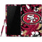 NFL San Francisco 49ers Tropical Print Samsung Galaxy Tab Skin