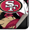 NFL San Francisco 49ers Tropical Print Galaxy Z Flip Skin