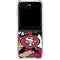 NFL San Francisco 49ers Tropical Print Galaxy Z Flip5 5G Clear Case