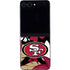 NFL San Francisco 49ers Tropical Print Galaxy Z Flip5 5G Skin