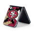 NFL San Francisco 49ers Tropical Print Galaxy Z Flip5 5G Skin