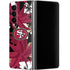 NFL San Francisco 49ers Tropical Print Galaxy Z Fold4 5G Skin