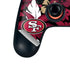 NFL San Francisco 49ers Tropical Print Google Stadia Controller Skin