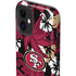 NFL San Francisco 49ers Tropical Print iPhone 12 Impact Case