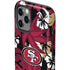 NFL San Francisco 49ers Tropical Print iPhone 12 Pro Impact Case