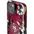 NFL San Francisco 49ers Tropical Print iPhone 13 Impact Case