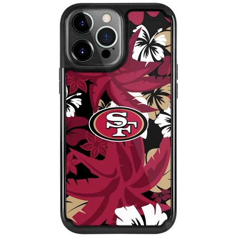 NFL San Francisco 49ers Tropical Print iPhone 13 Pro Cargo Case