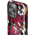 NFL San Francisco 49ers Tropical Print iPhone 13 Pro Impact Case