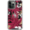 NFL San Francisco 49ers Tropical Print iPhone 13 Pro Max Clear Case