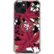 NFL San Francisco 49ers Tropical Print iPhone 14 Clear Case