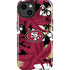 NFL San Francisco 49ers Tropical Print iPhone 14 Plus Impact Case