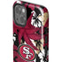 NFL San Francisco 49ers Tropical Print iPhone 14 Plus Impact Case