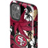 NFL San Francisco 49ers Tropical Print iPhone 15 Impact Case
