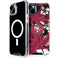 NFL San Francisco 49ers Tropical Print iPhone 15 Plus MagSafe Case