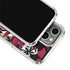 NFL San Francisco 49ers Tropical Print iPhone 15 Pro Clear Case