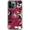 NFL San Francisco 49ers Tropical Print iPhone 15 Pro Max Clear Case