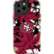 NFL San Francisco 49ers Tropical Print iPhone 14 Pro Max Impact Case