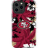 NFL San Francisco 49ers Tropical Print iPhone 15 Pro Max Impact Case