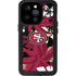 NFL San Francisco 49ers Tropical Print iPhone 14 Pro Waterproof Case