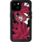 NFL San Francisco 49ers Tropical Print iPhone 15 Plus Waterproof Case