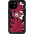 NFL San Francisco 49ers Tropical Print iPhone 15 Plus Waterproof Case