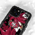 NFL San Francisco 49ers Tropical Print iPhone 15 Plus Waterproof Case