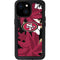 NFL San Francisco 49ers Tropical Print iPhone 15 Waterproof Case