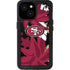 NFL San Francisco 49ers Tropical Print iPhone 15 Waterproof Case
