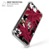 NFL San Francisco 49ers Tropical Print iPhone 7/8 Plus Clear Case