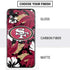 NFL San Francisco 49ers Tropical Print iPhone SE (2nd & 3rd Gen) Skin