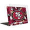 NFL San Francisco 49ers Tropical Print MacBook Air 13in (2020) Case plus Skin