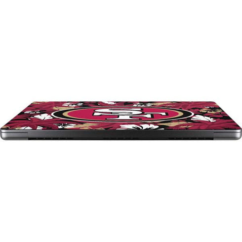 NFL San Francisco 49ers Tropical Print MacBook Pro 14in (2021-24) Skin