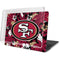 NFL San Francisco 49ers Tropical Print MacBook Pro 16in (2019-20) Case plus Skin