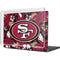 NFL San Francisco 49ers Tropical Print MacBook Pro 16in (2021-25) Case plus Skin