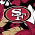 NFL San Francisco 49ers Tropical Print Moto E5 Play Skin
