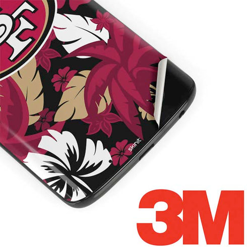 NFL San Francisco 49ers Tropical Print Moto G6 Skin