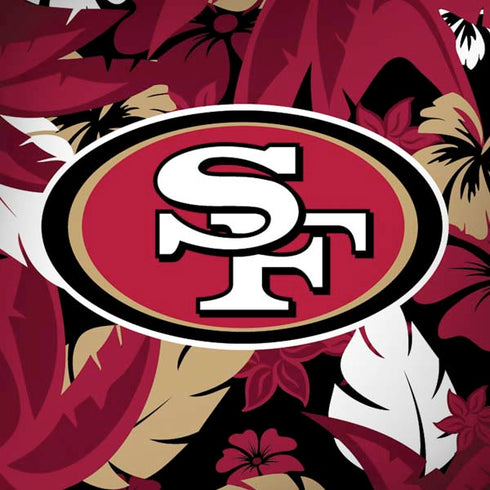 NFL San Francisco 49ers Tropical Print Moto G6 Skin