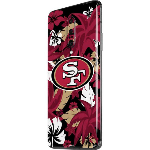 NFL San Francisco 49ers Tropical Print OnePlus 7 Pro Skin