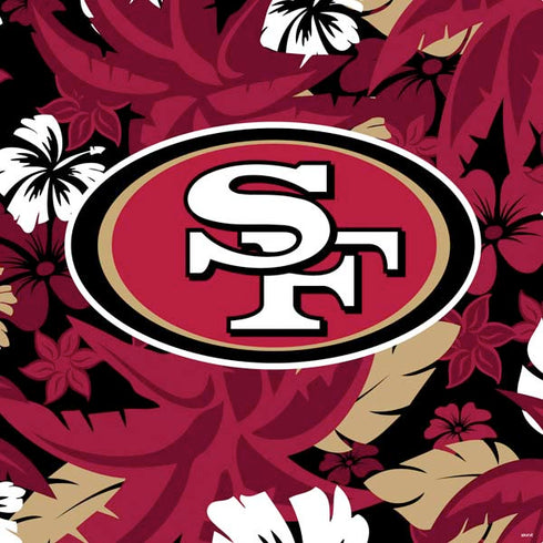 NFL San Francisco 49ers Tropical Print PS4 Controller Skin
