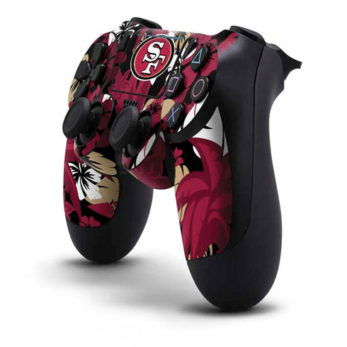NFL San Francisco 49ers Tropical Print PS4 Pro/Slim Controller Skin
