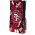 NFL San Francisco 49ers Tropical Print PS5 Slim Disk Console Skin