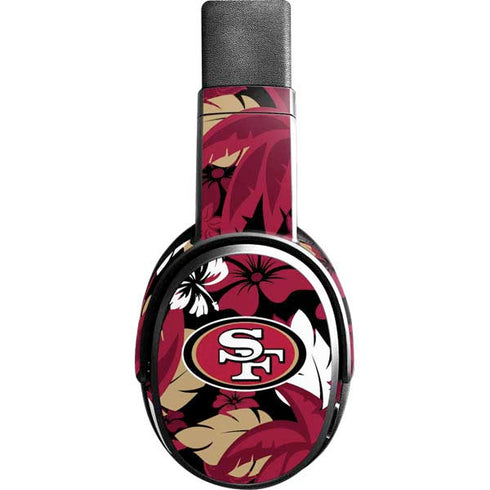 NFL San Francisco 49ers Tropical Print Skullcandy Crusher Wireless Skin