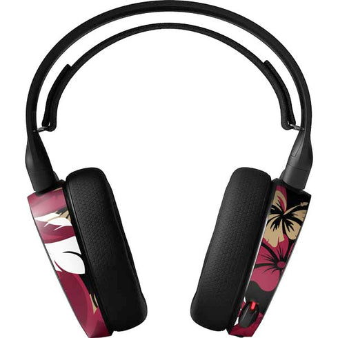 NFL San Francisco 49ers Tropical Print SteelSeries Arctis 3 Skin