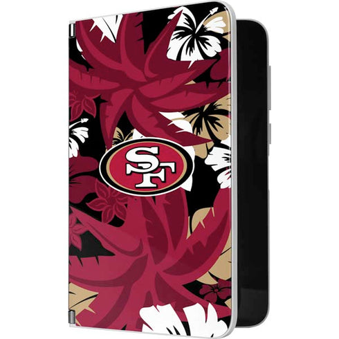 NFL San Francisco 49ers Tropical Print Surface Duo Skin