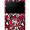 NFL San Francisco 49ers Tropical Print Surface Go Skin