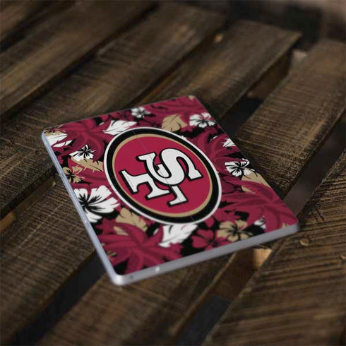 NFL San Francisco 49ers Tropical Print Surface Go Skin