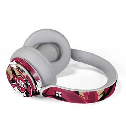 NFL San Francisco 49ers Tropical Print Surface Headphones Skin