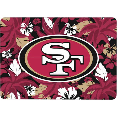 NFL San Francisco 49ers Tropical Print Surface Laptop Studio Skin