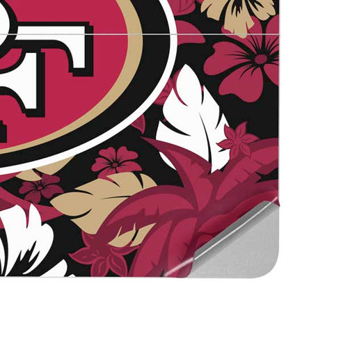 NFL San Francisco 49ers Tropical Print Surface Laptop Studio Skin